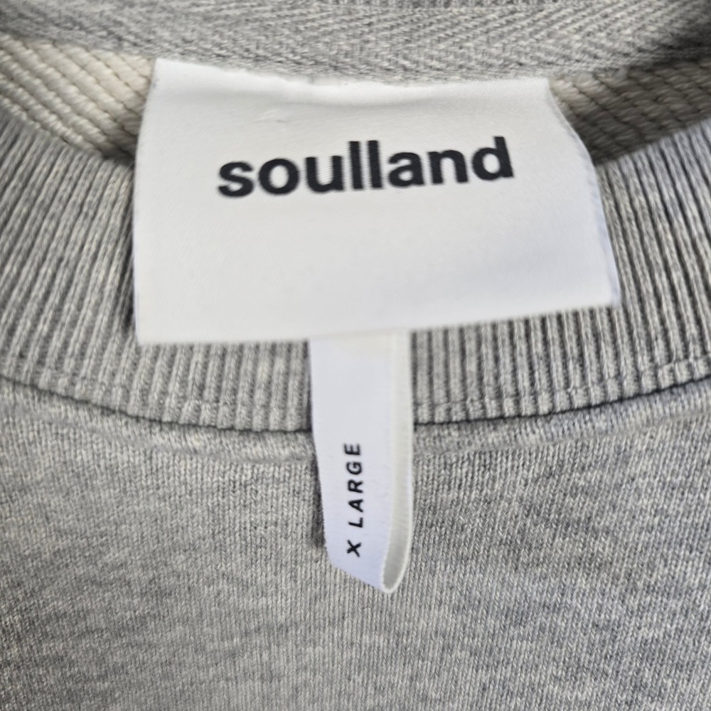 Soulland Scraps Sweatshirt Injured Bear Gray Cotton Graphic Mens XL Portugal - Picture 4 of 7